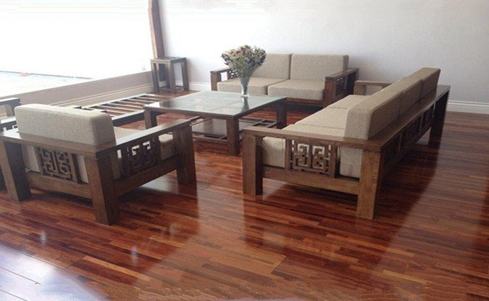 Sàn gỗ giáng hương Lào