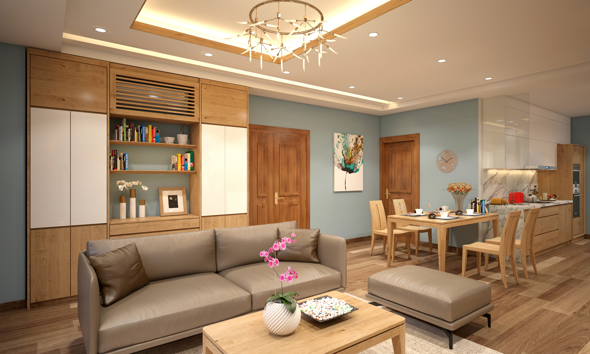 Thiết kế nội thất gỗ tự nhiên - gia tăng giá trị không gian nhà bạn