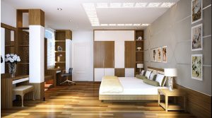 sàn gỗ tự nhiên cho phòng ngủ