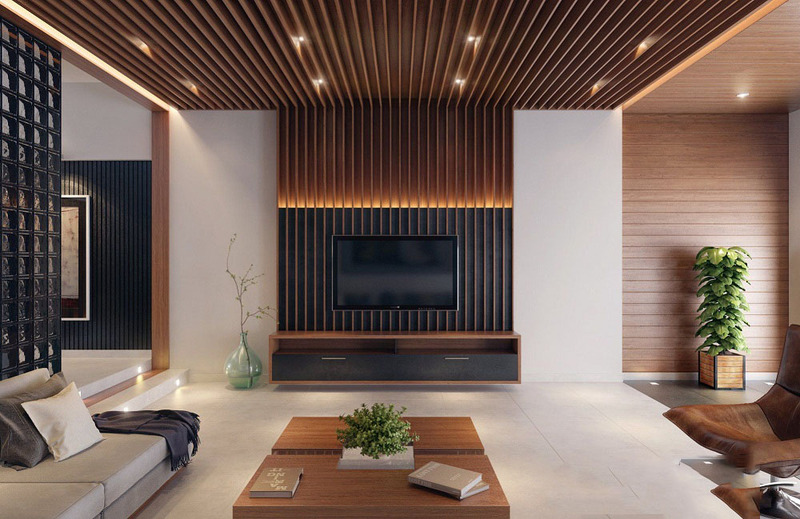 thiết kế nội thất bằng gỗ tự nhiên